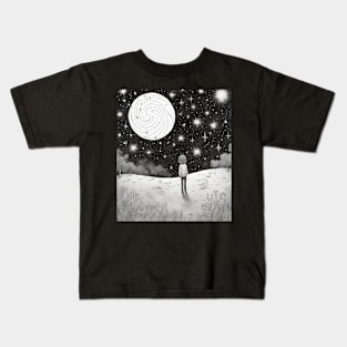 Who stole the night? Kids T-Shirt